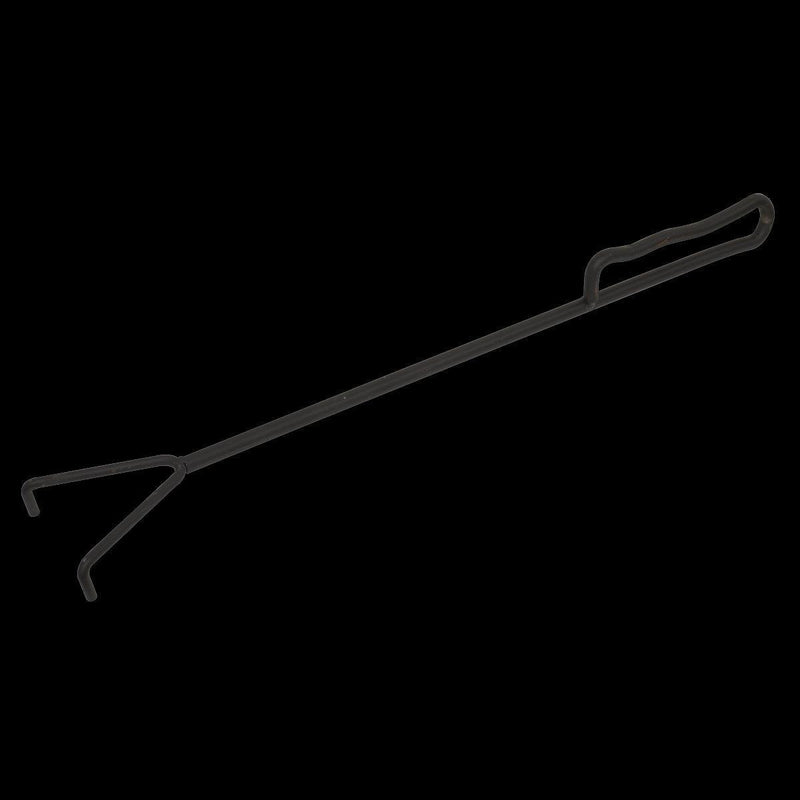 Dellonda 35" Square Outdoor Fire Pit Black Dellonda - Dynamic Drive