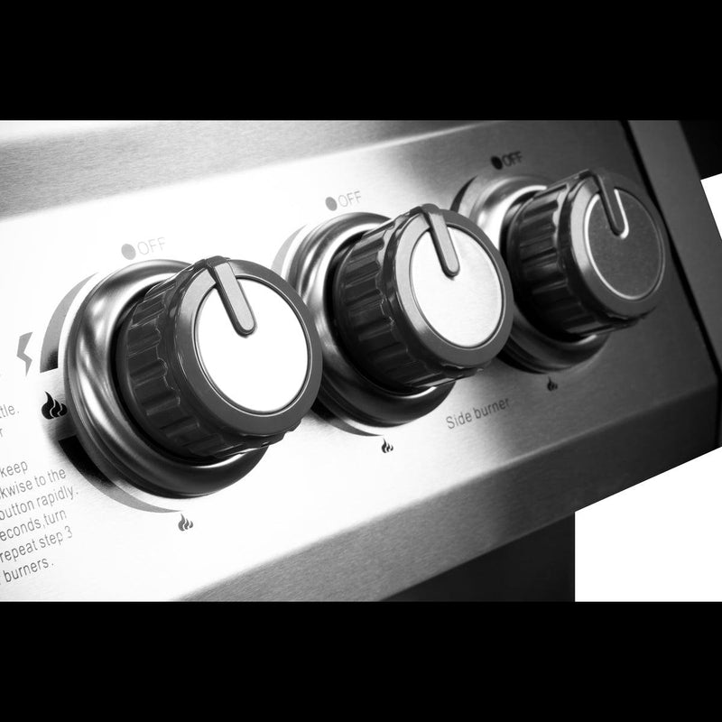 Dellonda 4+1 Burner Deluxe Gas BBQ Dellonda - Dynamic Drive