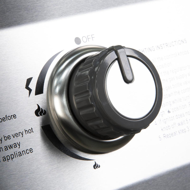 Dellonda 4+1 Burner Deluxe Gas BBQ Dellonda - Dynamic Drive