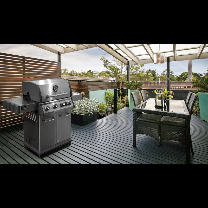 Dellonda 4+1 Burner Deluxe Gas BBQ Dellonda - Dynamic Drive