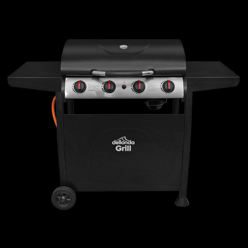 Dellonda 4 Burner Gas BBQ Dellonda - Dynamic Drive