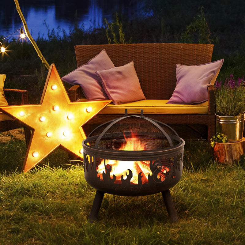 Dellonda Deluxe Outdoor Firepit Dellonda - Dynamic Drive
