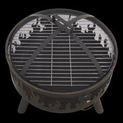 Dellonda Deluxe Outdoor Firepit Dellonda - Dynamic Drive