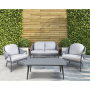 Dellonda Echo 4 Piece Garden Set Dellonda - Dynamic Drive