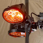 Dellonda Folding Parasol Patio Infrared Heater Dellonda - Dynamic Drive
