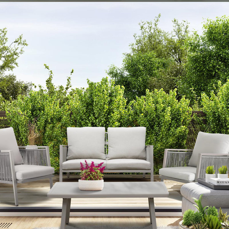 Dellonda Fusion 4 Piece Outdoor Set Dellonda - Dynamic Drive