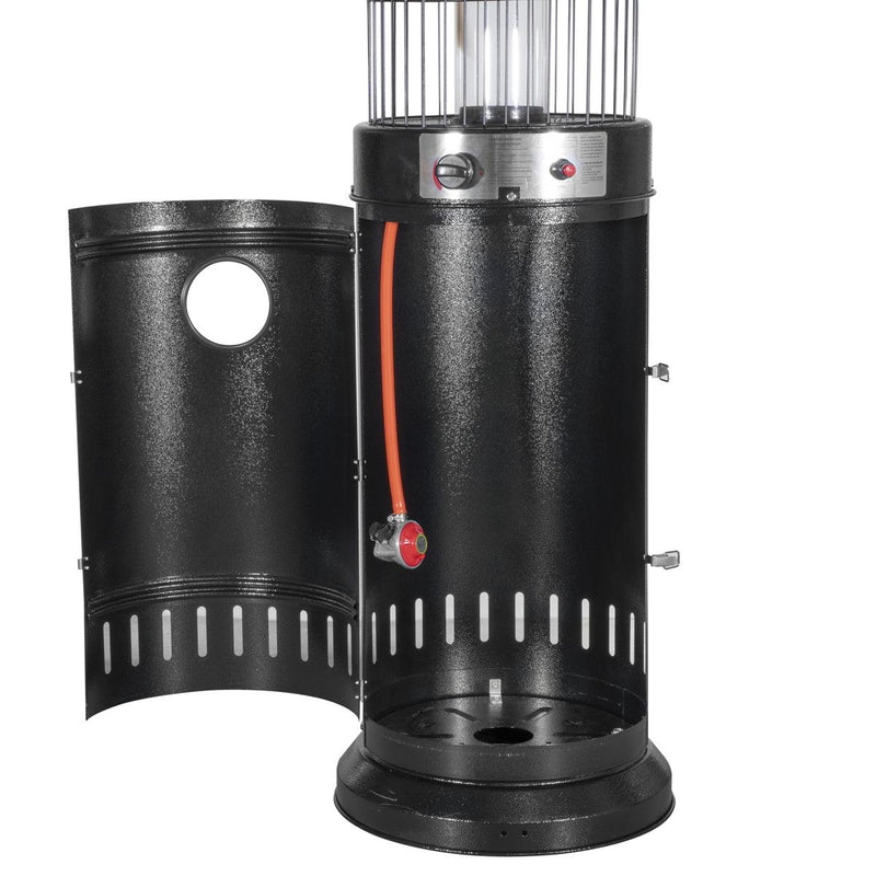 Dellonda Gas Patio Heater 13kW for Commercial & Domestic Use Black Dellonda - Dynamic Drive