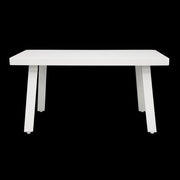 Dellonda Kyoto White 3 Piece Outdoor Garden Corner Sofa & Coffee Table Set Dellonda - Dynamic Drive