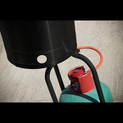 Dellonda Outdoor Garden Gas Patio Heater 13kW Commercial & Domestic Use Black Dellonda - Dynamic Drive