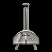 Dellonda Portable Wood-Fired Pizza Oven and Smoking Oven Stainless Steel Dellonda - Dynamic Drive