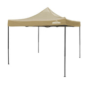 Dellonda Premium 3 x 3m Pop-Up Gazebo - Beige Dellonda - Dynamic Drive