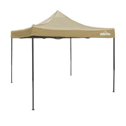 Dellonda Premium 3 x 3m Pop-Up Gazebo - Beige Dellonda - Dynamic Drive