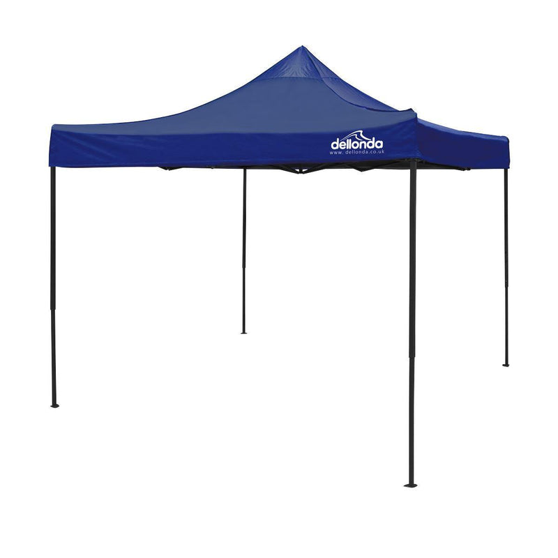 Dellonda Premium 3 x 3m Pop-Up Gazebo - Blue Dellonda - Dynamic Drive