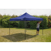 Dellonda Premium 3 x 3m Pop-Up Gazebo - Blue Dellonda - Dynamic Drive