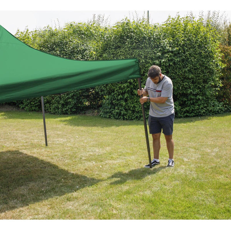 Dellonda Premium 3 x 3m Pop-Up Gazebo - Dark Green Dellonda - Dynamic Drive