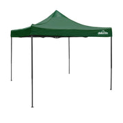 Dellonda Premium 3 x 3m Pop-Up Gazebo - Dark Green Dellonda - Dynamic Drive