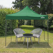 Dellonda Premium 3 x 3m Pop-Up Gazebo - Dark Green Dellonda - Dynamic Drive
