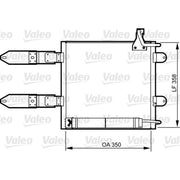 Valeo Air Conditioning Condenser 817247