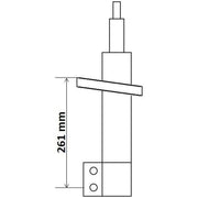 KYB Shock Absorber Damper Strut Front fits Dacia Logan II 2012-2013 1.2 1.5 1.6