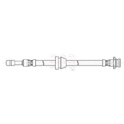 Apec Brake Hydraulic Hose Line Front HOS4484