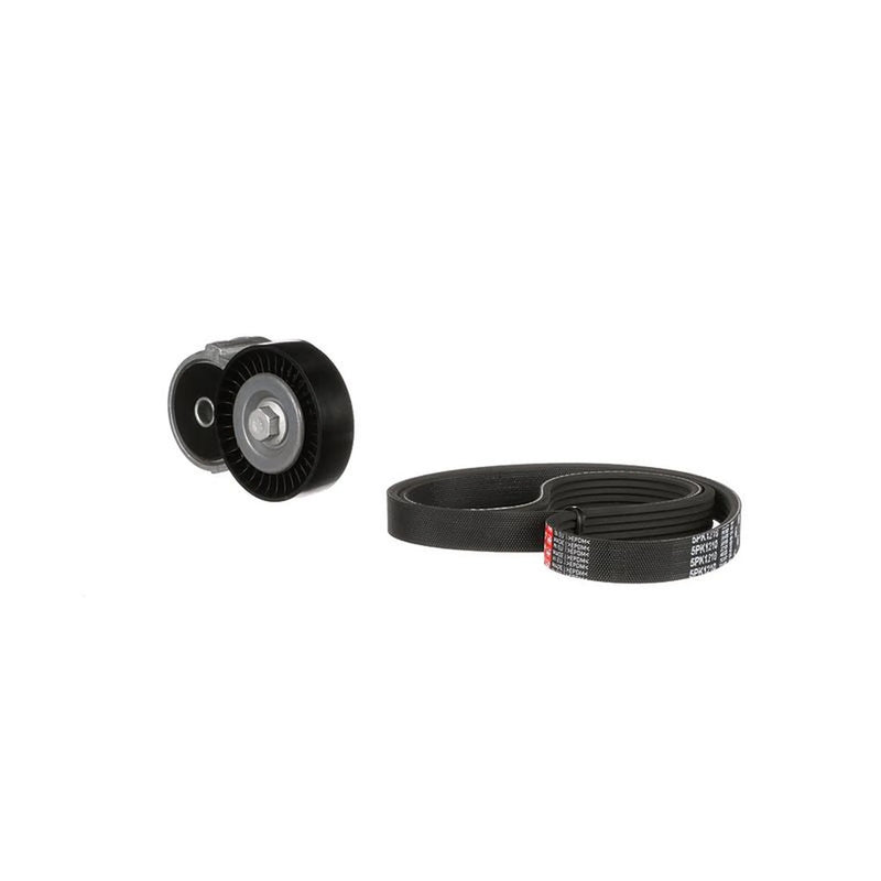 Gates V-Ribbed Belt Set fits Opel Astra G 1998-2005 1.4 1.6 1.8