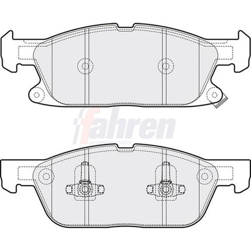 Fahren Front Brake Pad Set FBP3838