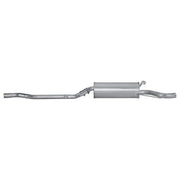 Hella End Silencer Rear fits Citroën C15 Box Body/Mpv 1986-2005 1.4 1.8 1.9