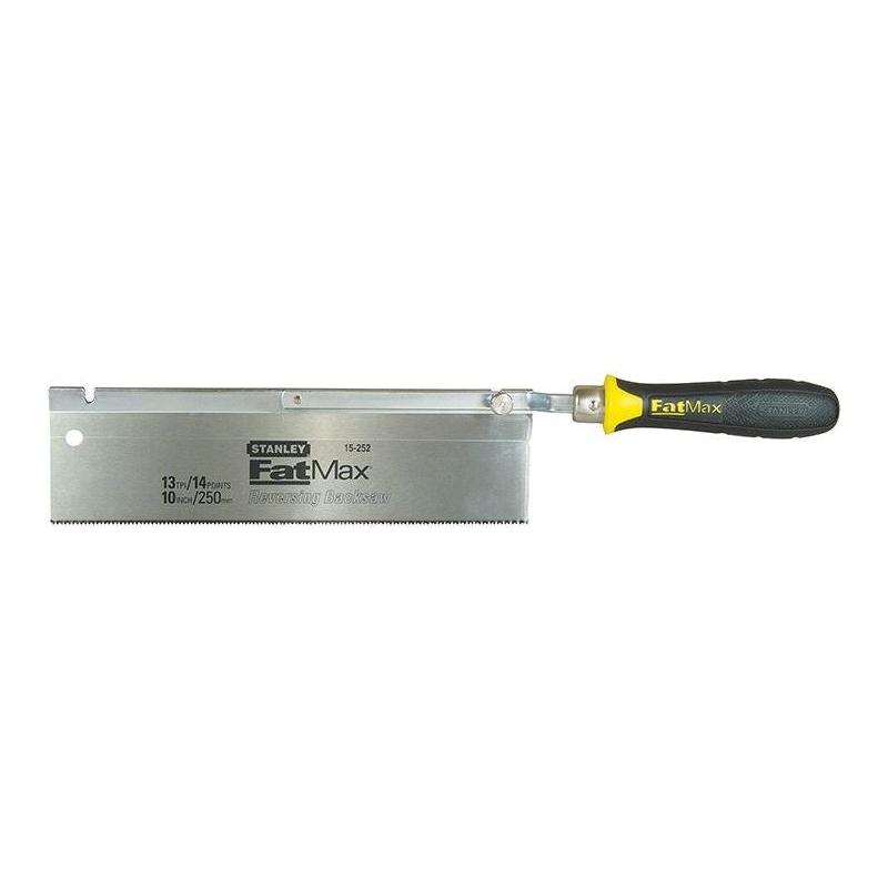 Stanley® Hand Tools FatMax® Reversible Flush Cut Saw 250mm (9.3/4in) 13 TPI STANLEY® Hand Tools - NN4 Online