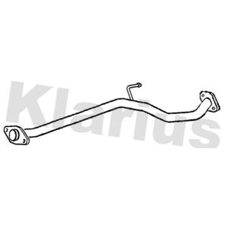 Klarius Exhaust Pipe OD fits Nissan Note 2006-2012 1.5