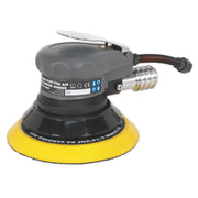Sealey SA09 150mm Air Palm Orbital Sander Sanding Dust Free Extraction 1/4" BSP Sealey  - Dynamic Drive