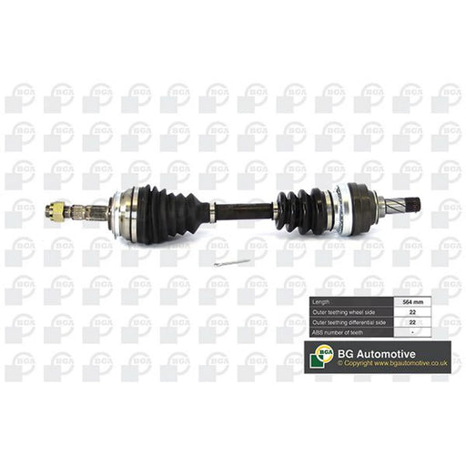 BGA CV Drive Shaft Driveshaft Front Left DS9503L