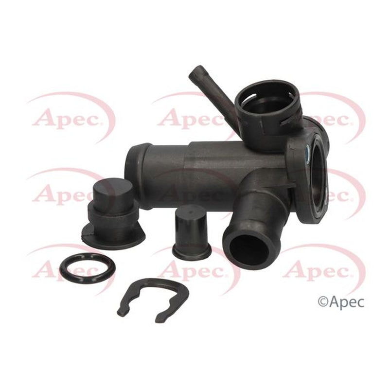 Apec Coolant Flange Housing Connector fits Audi 80 B3 1989-1991 1.9