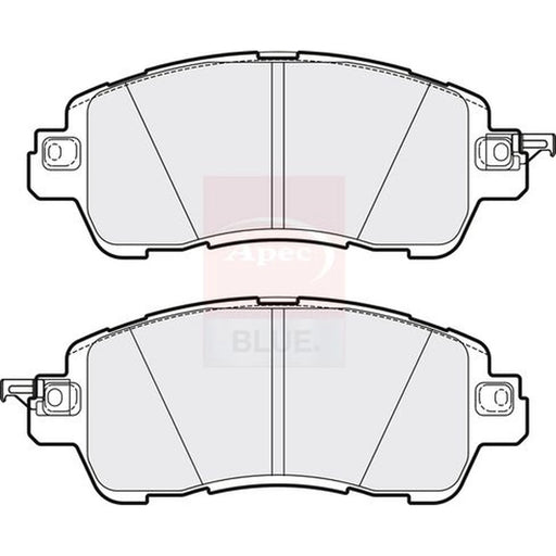 Apec Front Brake Pad Set PD3773