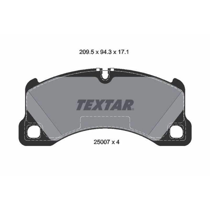Textar Front Brake Pad Set 2500703