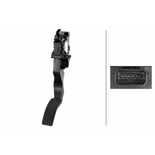 Hella Accelerator Pedal Position Sensor fits Volvo XC40 2017-2023