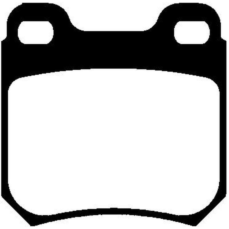 Abtex Rear Brake Pad Set fits Opel Omega B 1994-2003 2.0 2.2 2.5 2.6 3.0 3.2
