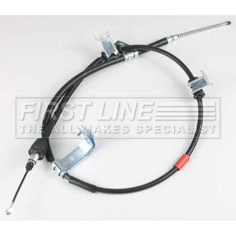 First Line Handbrake Cable Left Rear fits Kia Rio II 2005-2011 1.4 1.5 1.6