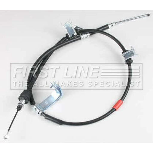 First Line Handbrake Cable Left Rear fits Kia Rio II 2005-2011 1.4 1.5 1.6