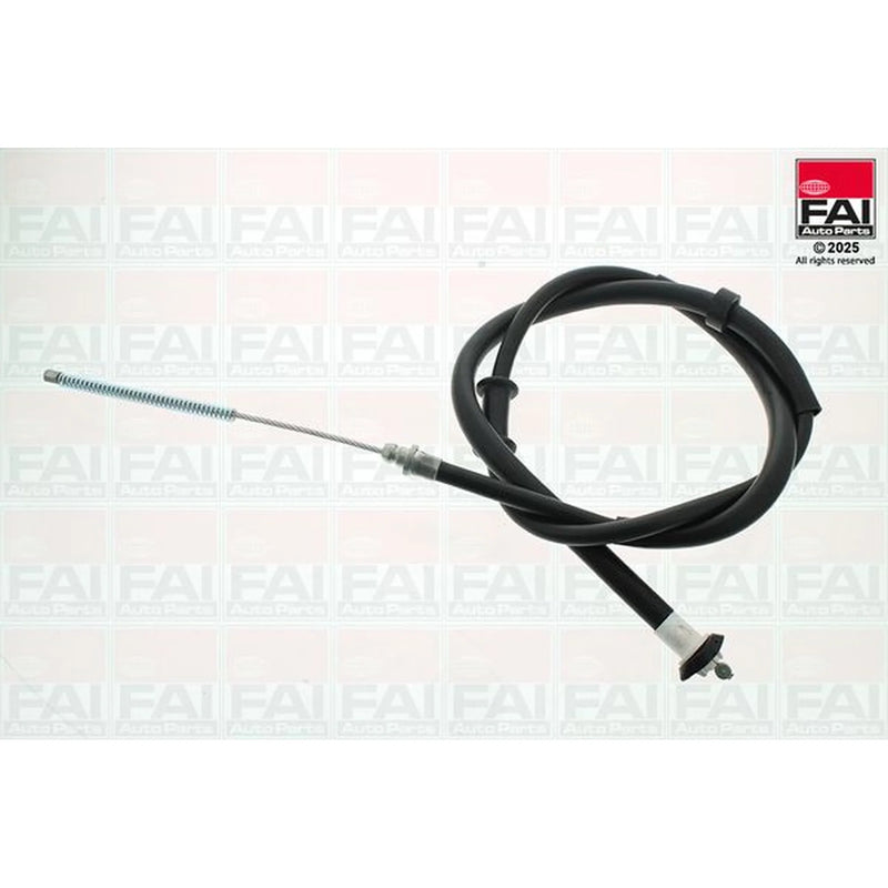 FAI Handbrake Cable Left Rear fits Fiat 500 2007 on 1.2 1.3
