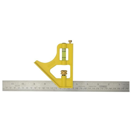 Stanley® Hand Tools Die-Cast Combination Square 300mm (12in) STANLEY® Hand Tools - Dynamic Drive
