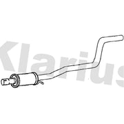 Klarius Centre Pipe Centre fits Hyundai I20 II 2014-2021 1.2