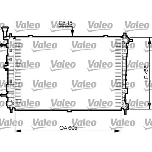 Valeo Engine Radiator 735516