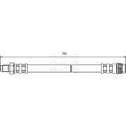 Apec Brake Hydraulic Hose Line outer HOS3616