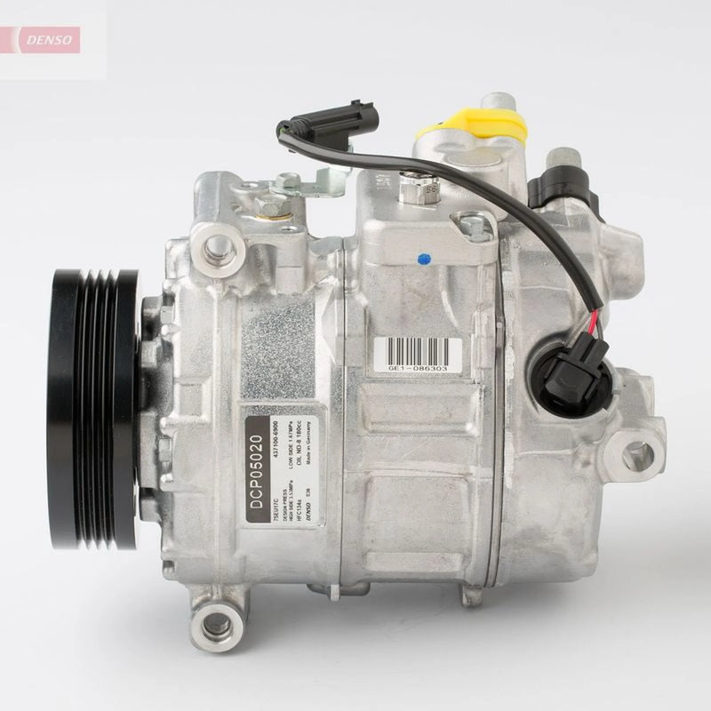 Denso Air Conditioning Compressor fits BMW 5 2001-2010