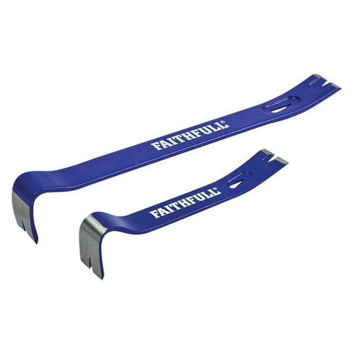 Faithfull Utility Bars Twin Pack 175mm (7in) & 375mm (15in) Faithfull - Dynamic Drive