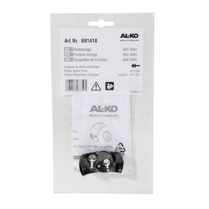 AL-KO Front & Rear Friction Pads for AKS 3004 Stabiliser (691418) AL-KO - NN4 Online