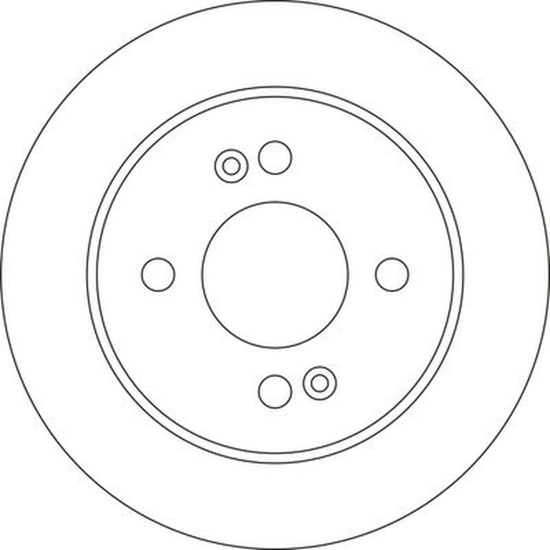 Abtex Rear Brake Solid Discs & Pads fits Hyundai I10 II 2013-2019 1.2