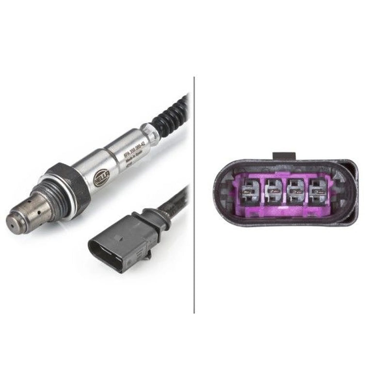 Hella O2 Lambda Oxygen Sensor after catalytic converter fits Audi A1 2010-2015