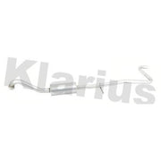 Klarius Box With Centre Pipe Centre fits Ford Fiesta VII 2017-2018 1.0