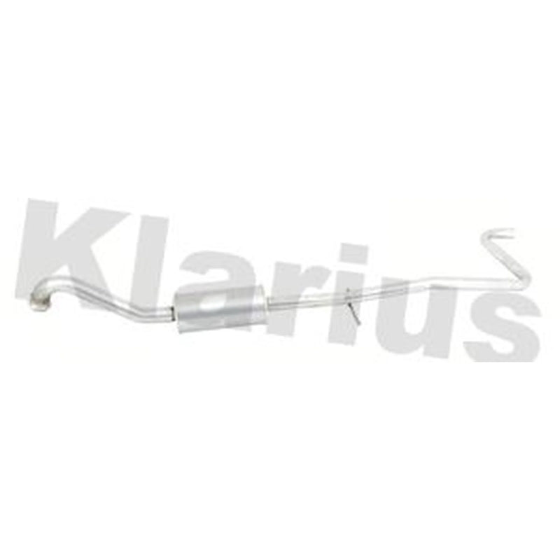 Klarius Box With Centre Pipe Centre fits Ford Fiesta VII 2017-2018 1.0